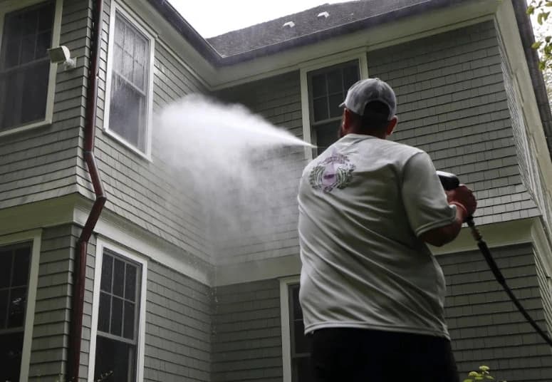 Commercial pressure washing service by South Euclid Power Washing at South Euclid business