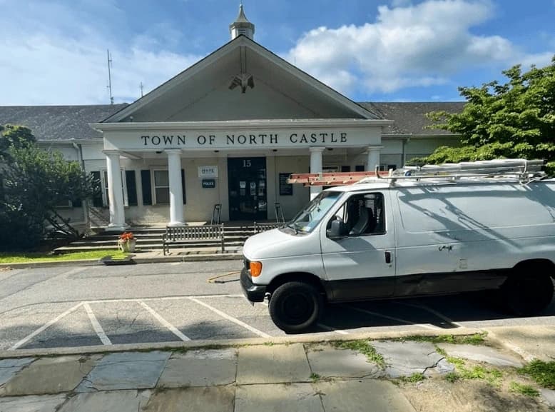 South Euclid Power Washing commercial cleaning team at work in South Euclid business district